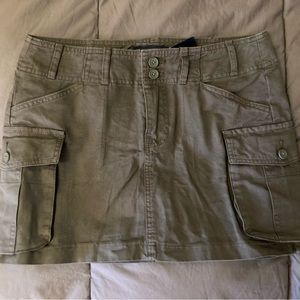 Brandy Melville green Beverly Cargo Mini Skirt